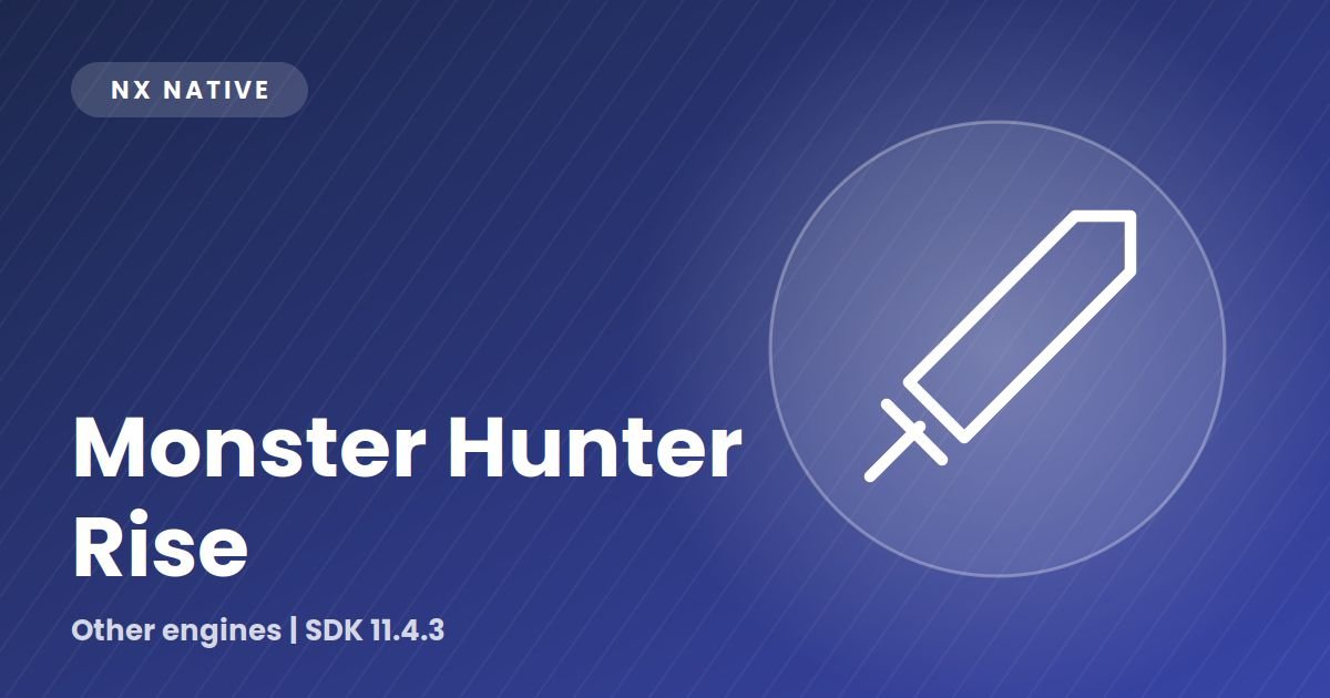 Monster Hunter Rise feature illustration: original artwork for the nxnative notes