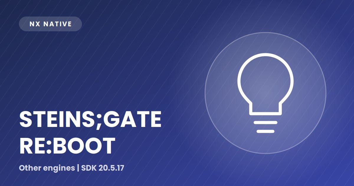 STEINS;GATE RE:BOOT feature illustration: original artwork for the nxnative notes